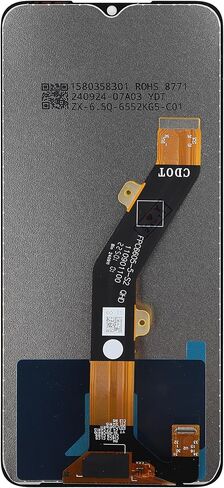 Replacement Compatible with Tecno Spark Go 2023 (Black Without Frame) LCD Display Touch Screen Digitizer Assembly with Repair Tools in Kuwait