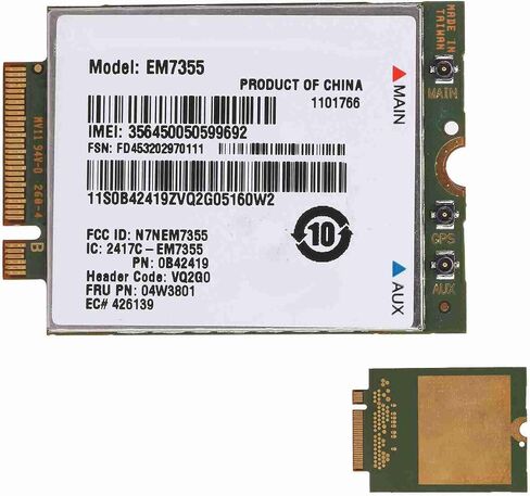 WiFi Card Wireless Network Adapter for ThinkPad L440 L540 T431s ThinkPad X1 Carbon T431 1xRTT Band A Loading Edge Card This WiFi LTE Version CardNetwork CardWifi in Kuwait