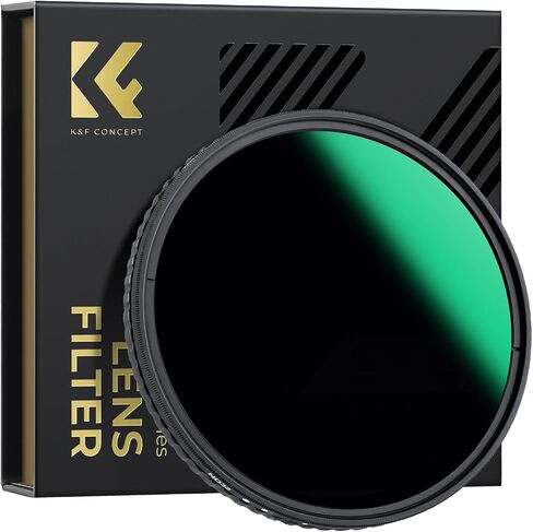 K&F CONCEPT 55mm Variable ND Lens Filter ND32-ND512 (5-9 Stops) No X Cross in Kuwait