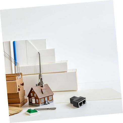 Ethernet Splitter Adapter Dual Ports Signal Transmission Construction Connect Multiple Devices for Networking in Kuwait
