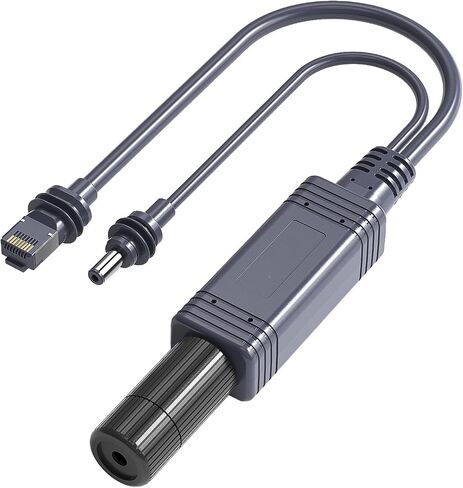 PoE Power Over Ethernet Splitter Adapter, PoE Splitter DC37-52V, 100W 100M Ethernet POE Splitter Adapter Gigabit PoE Splitter for Satellite Accessories Cat5e in Kuwait