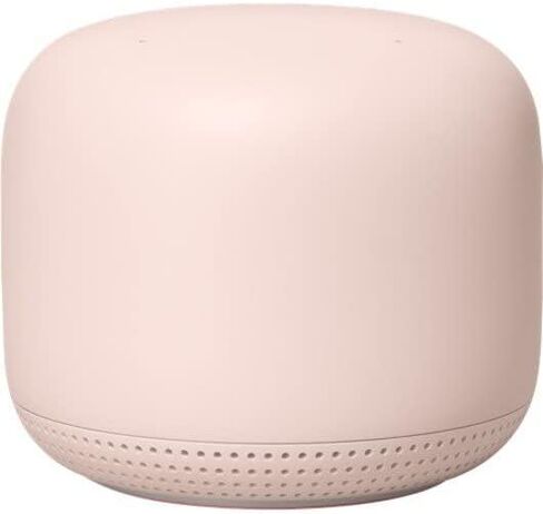 Google Nest WiFi - AC2200 (2nd Generation) Router and Add On Access Point Mesh Wi-Fi System (Add On Access Point ONLY - Router Sold Separately - Mist (Sand) (Renewed) in Kuwait
