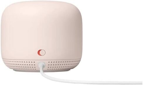 Google Nest WiFi - AC2200 (2nd Generation) Router and Add On Access Point Mesh Wi-Fi System (Add On Access Point ONLY - Router Sold Separately - Mist (Sand) (Renewed) in Kuwait