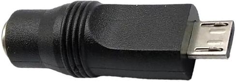 NEORTX DC 5.5x2.1mm to Micro USB 5V Power Adapter, Female Barrel Jack to Micro-USB B Male Charging Connector in Kuwait