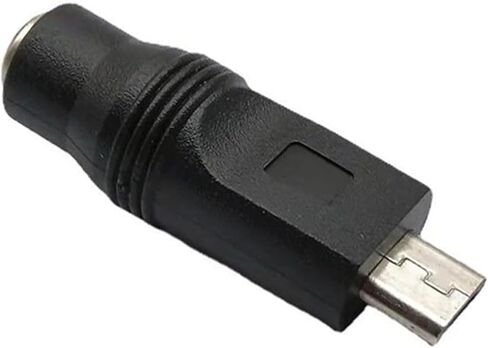 NEORTX DC 5.5x2.1mm to Micro USB 5V Power Adapter, Female Barrel Jack to Micro-USB B Male Charging Connector in Kuwait