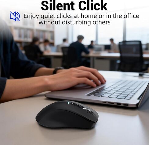 INFINMIND L511 Wireless Bluetooth Mouse, Multi-Device Programmable Mouse. in Kuwait