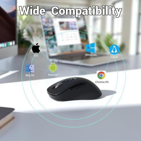 INFINMIND L511 Wireless Bluetooth Mouse, Multi-Device Programmable Mouse. in Kuwait