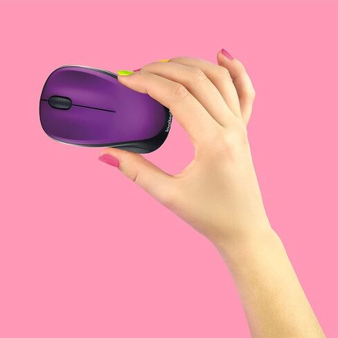 Logitech Wireless Mouse m317 with Unifying Receiver, Vivid Violet in Kuwait