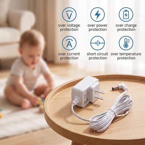 5V Power Cord Charger for VTech Baby Monitor VM901 VM919HD VM919-2HD in Kuwait