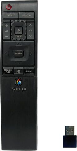 BN59-01220E Remote Control Replacement Compatible with Samsung HUB 4K Curved TV BN-1220 RMCTPJ1AP2 BN5901220E UN55JU6700F in Kuwait