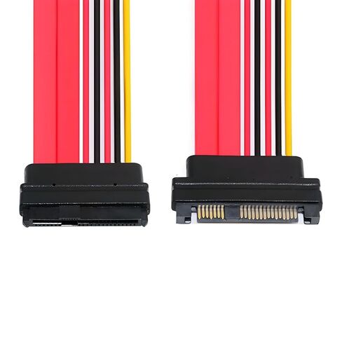 chenyang 0.98FT SFF-8482 Extension Cable, SAS 29Pin SFF-8482 Male to SFF-8482 Female Server Hard Disk Drive Extension Cable in Kuwait