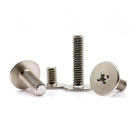 20pcs M2 M2.5 M3 Ultrathin Thin Wafer Flat Extra Big Large Head Bolt Screw for Laptop Notebook Mount Repair Computer Metal Screws(3mm,M2.5 dk 7mm) in Kuwait