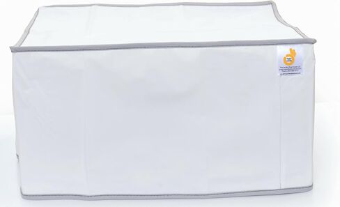 White Nylon Printer Dust Cover Compatible with Glowforge Plus, Glowforge Pro and Glowforge Basic 3D Printers, Anti Static and Waterproof Printer Cover by Perfect Dust Cover LLC in Kuwait