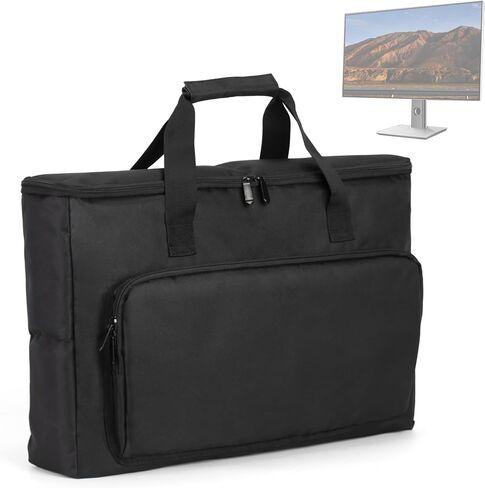 24 Inch Monitor Carrying Case, Thick Padding Protective Carrying Case for 24" LCD Gaming Monitor, Water Resistant Monitor Protector Sleeve for 24 Inch Desktop Monitor(24) in Kuwait