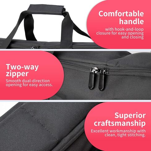 24 Inch Monitor Carrying Case, Thick Padding Protective Carrying Case for 24" LCD Gaming Monitor, Water Resistant Monitor Protector Sleeve for 24 Inch Desktop Monitor(24) in Kuwait