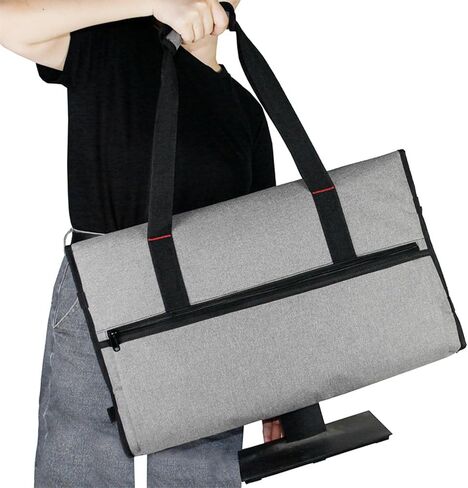 PerGar 24 Inch Monitor Carrying Case, Protective Monitor Bag, Travel Carrying Case for Monitors, Protective Case Monitor Dust Cover, Computer Monitor Bag for Screens and Monitors in Kuwait