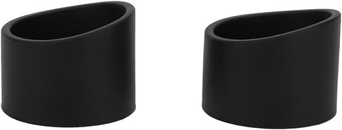 Binocular Eye Cups Eyepiece Cover Replacement 2PCS Soft Rubber 36mm Diameter for Stereo Microscope (Flat Angle) (KP-H1 bevel) in Kuwait