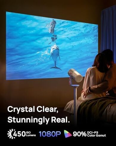 XGIMI MoGo 4 2025 NEW Portable Projector, Google TV with Licensed Netflix, Magnetic Creative Filter in Kuwait