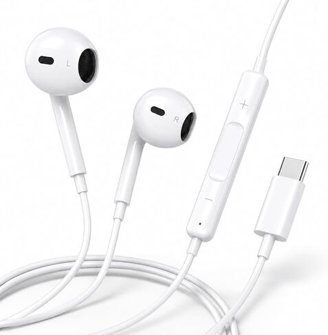 Mysea Wired Headphones USB C Earbuds with Microphone for iPhone in Kuwait