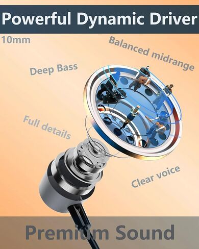 ZXQ Lapel-Clip on Neckband Bluetooth Headphone,Magnetic Collar Clip on in-Ear Wireless Earbuds with Microphone for Sport,Working Out,Cycling,Travel,Live Streaming,Sleeping(Black) in Kuwait