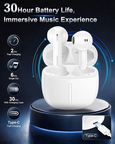 iPhone Wireless Ear Buds for i Phone 17e 17 Pro Max 17Pro 16e 16 16Pro Plus in Kuwait