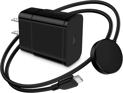 Magnetic Samsung Watch Charger Fast Charging Cable with 25W USB C Block in Kuwait