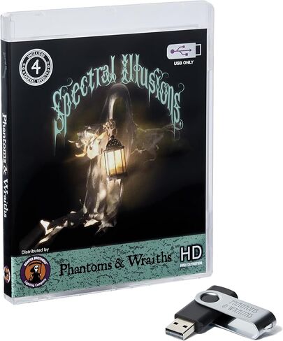 Spectral Illusions Phantoms & Wraiths Virtual Reality Compilation Video on USB in Kuwait
