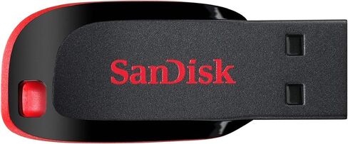 SanDisk Type A Flash Drive 128GB (2 Pack) Blade Thumb Drive SDCZ50-128G-B35 - Bundle with (2) Everything But Stromboli Lanyards in Kuwait