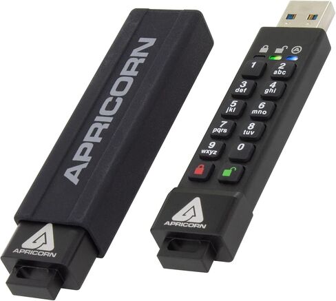 Apricorn MM3629 Aegis Secure Key 3Z - USB3.0/3.1 Flash Drive ASK3Z-16GB USB Flash Drive 16GB Key Lock in Kuwait
