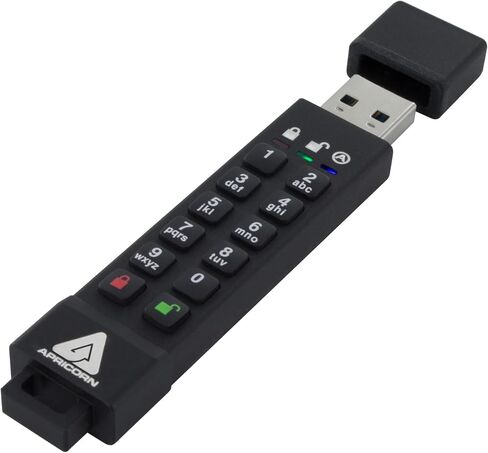 Apricorn MM3629 Aegis Secure Key 3Z - USB3.0/3.1 Flash Drive ASK3Z-16GB USB Flash Drive 16GB Key Lock in Kuwait