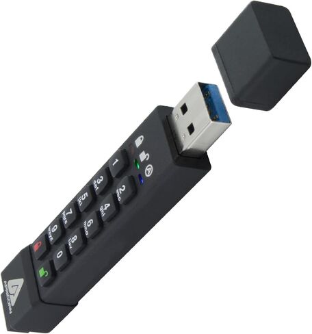 Apricorn MM3629 Aegis Secure Key 3Z - USB3.0/3.1 Flash Drive ASK3Z-16GB USB Flash Drive 16GB Key Lock in Kuwait