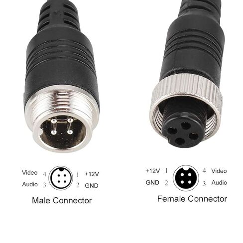4 Cores Connector Converter Cable, AV Audio Video Output Cable Replacement in Kuwait