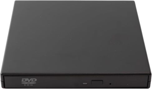 SUNGOOYUE External CD RW Drive, USB 2.0 Low Noise High Speed Plug and Play Light Compact DVD Burner, with Strong Plastic Housing, for Laptop Desktop in Kuwait