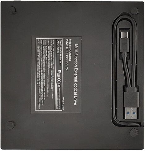 7 in 1 USB 3.0 Ultra-Slim External CD/DVD Drive Portable CD/DVD ROM +/-RW Optical Disc Drive for Laptop PC in Kuwait
