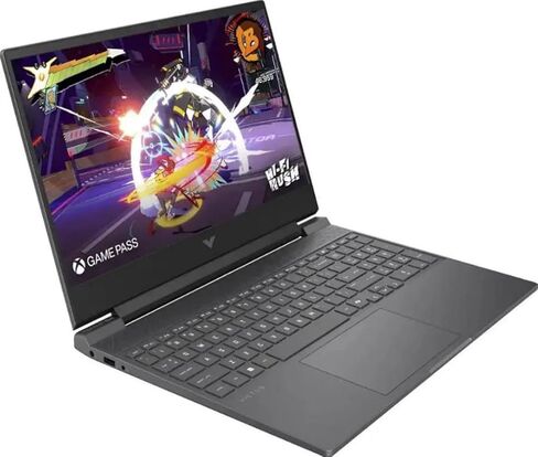HP Victus 15.6" 144Hz Full HD Gaming Laptop | AMD Ryzen 7 7445HS |NVIDIA GeForce RTX 4050|Copilot |Backlit| 16GB RAM DDR5 | 512GB SSD |Mica Silver |Windows 11 Home |Bundle with Mouse Pad in Kuwait