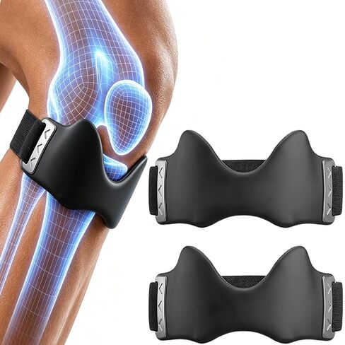 YellowRiver Patellar Tendon Support Strap 2-Pack,With Silicone Lock-Point Pad, Knee Brace for Women & Men,Patella Band Support for Running Basketball ﻿ in Kuwait
