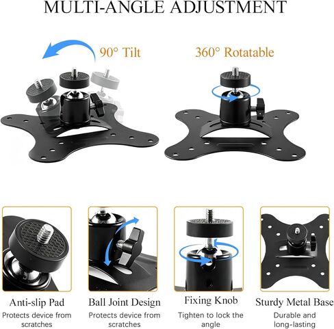 2-Pack Projector Ceiling Mount Iron Wall Mount Bracket in Kuwait
