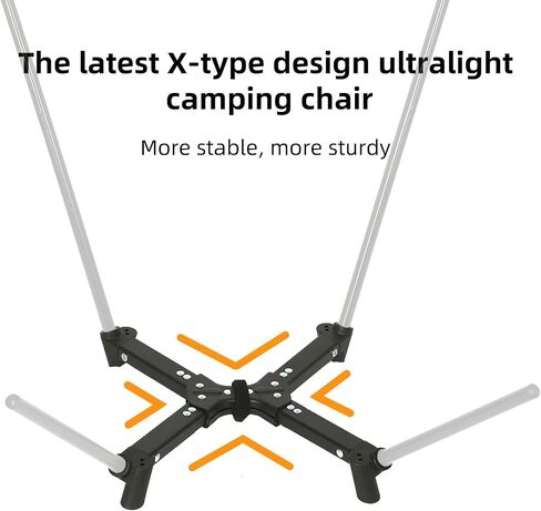 ROCK CLOUD Portable Camping Chair Lightweight Folding Chairs Outdoor for Camp Hiking Backpacking Lawn Beach Sports in Kuwait