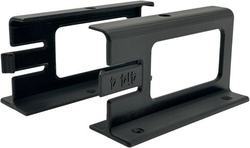 Desk Mount Kit for Focusrite Scarlett 4i4 (4th Gen) - Under Desk Mount Brackets with Reversible Clips - Secure Mounting Accessories in Kuwait