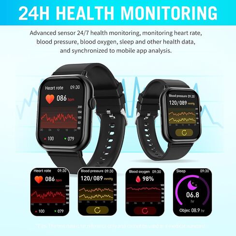 Smart Watches for Men Women, Fitness Tracker (Answer/Make Call) in Kuwait