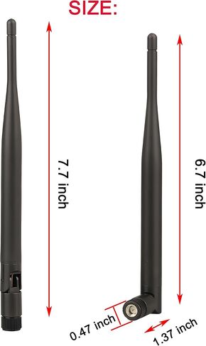 YEOIZO Backup Camera Antenna, SMA Male, 2-Pack in Kuwait