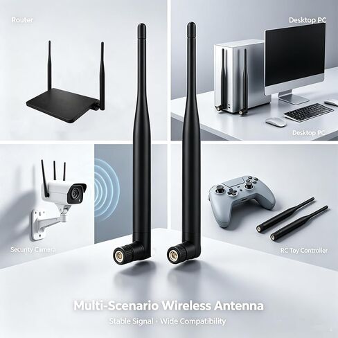 YEOIZO Backup Camera Antenna, SMA Male, 2-Pack in Kuwait