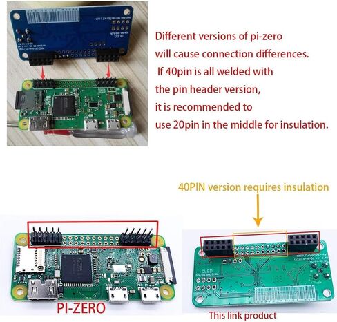MMDVM Hotspot Spot Radio Station+ Antenna + OLED with Screen Support P25 DMR YSF D-Star UHF Expansion Board WiFi Digital Voice Modem Suitable for Raspberry Pi-Zero W, Pi 3, Pi 3B+ in Kuwait