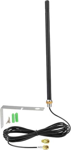 Eightwood 6dBi Outdoor Dual Band WiFi Antenna,RP-SMA & SMA Connector in Kuwait