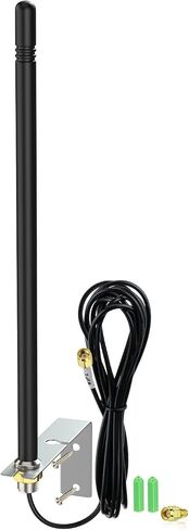 Eightwood 6dBi Outdoor Dual Band WiFi Antenna,RP-SMA & SMA Connector in Kuwait