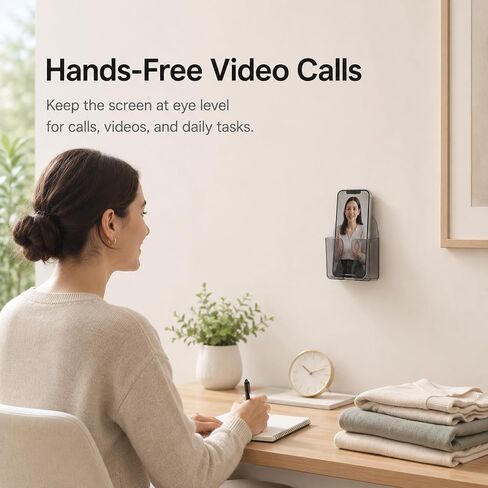 2pack Wall Mounted Phone Holder with Self Adhesive,Phone Holder for RV in Kuwait
