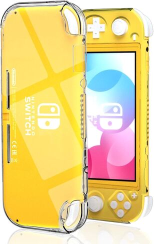 ECHZOVE Nintendo Switch Lite Clear Case, Slim Hard Protective Shell, Clear in Kuwait