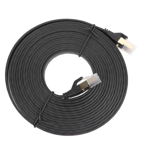 Cat 8 Ethernet Cable, High Speed ​​Black Double 16.4ft Standard Cat 8 Ethernet Cable for PC for Modem in Kuwait