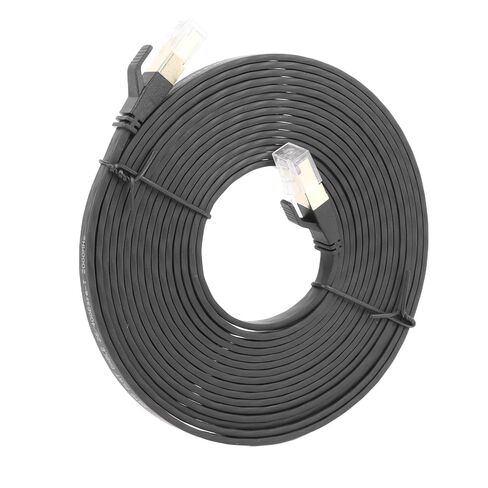 Cat 8 Ethernet Cable, High Speed ​​Black Double 16.4ft Standard Cat 8 Ethernet Cable for PC for Modem in Kuwait