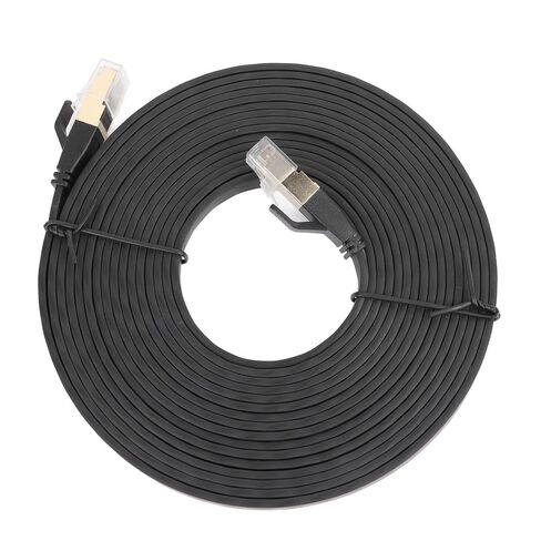 Cat 8 Ethernet Cable, High Speed ​​Black Double 16.4ft Standard Cat 8 Ethernet Cable for PC for Modem in Kuwait